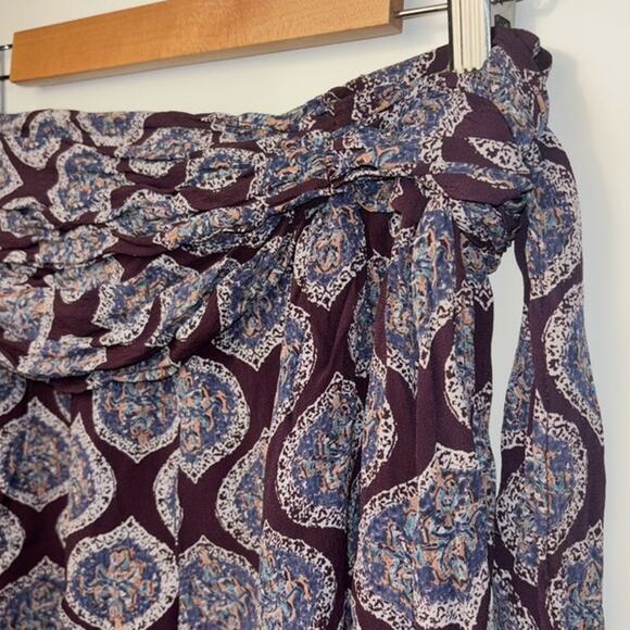 Free People Boho Shorts | Extreme Solid Wrap Tie Waist Shorts Women’s size 2 - Picture 14 of 16